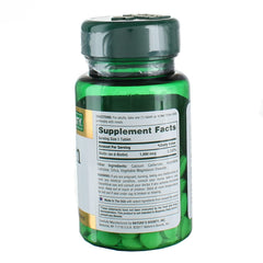 Packaging box for Nature's Bounty Biotin 1000 mcg tablets