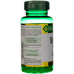 Healthy hair and skin support messaging on bottle