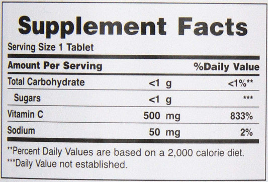Orange-flavored chewable tablets with Rose Hips, 90 ct