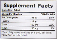 Orange-flavored chewable tablets with Rose Hips, 90 ct