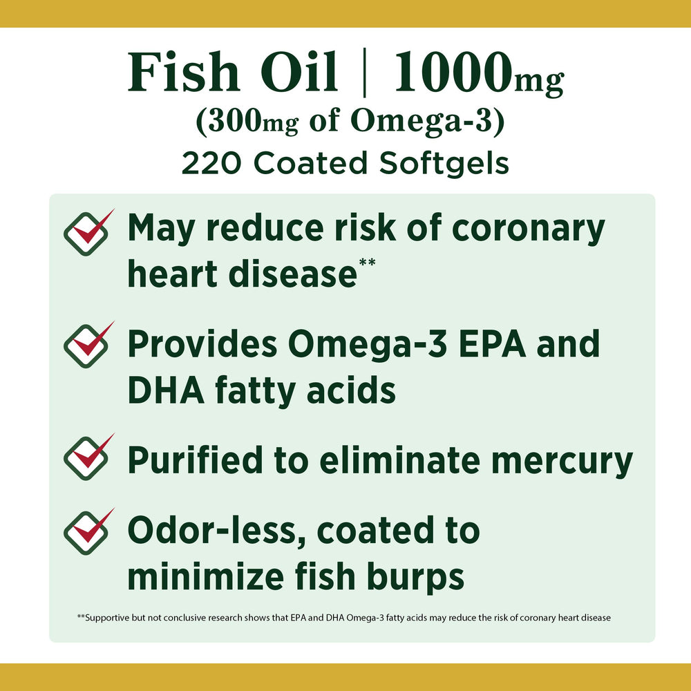 Cholesterol-free fish oil supplement
