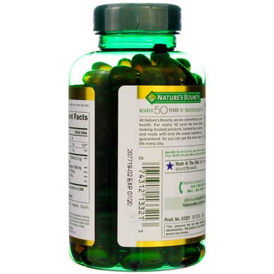 Nature's Bounty logo on bottle