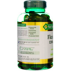 Bottle on white background with 125-count label