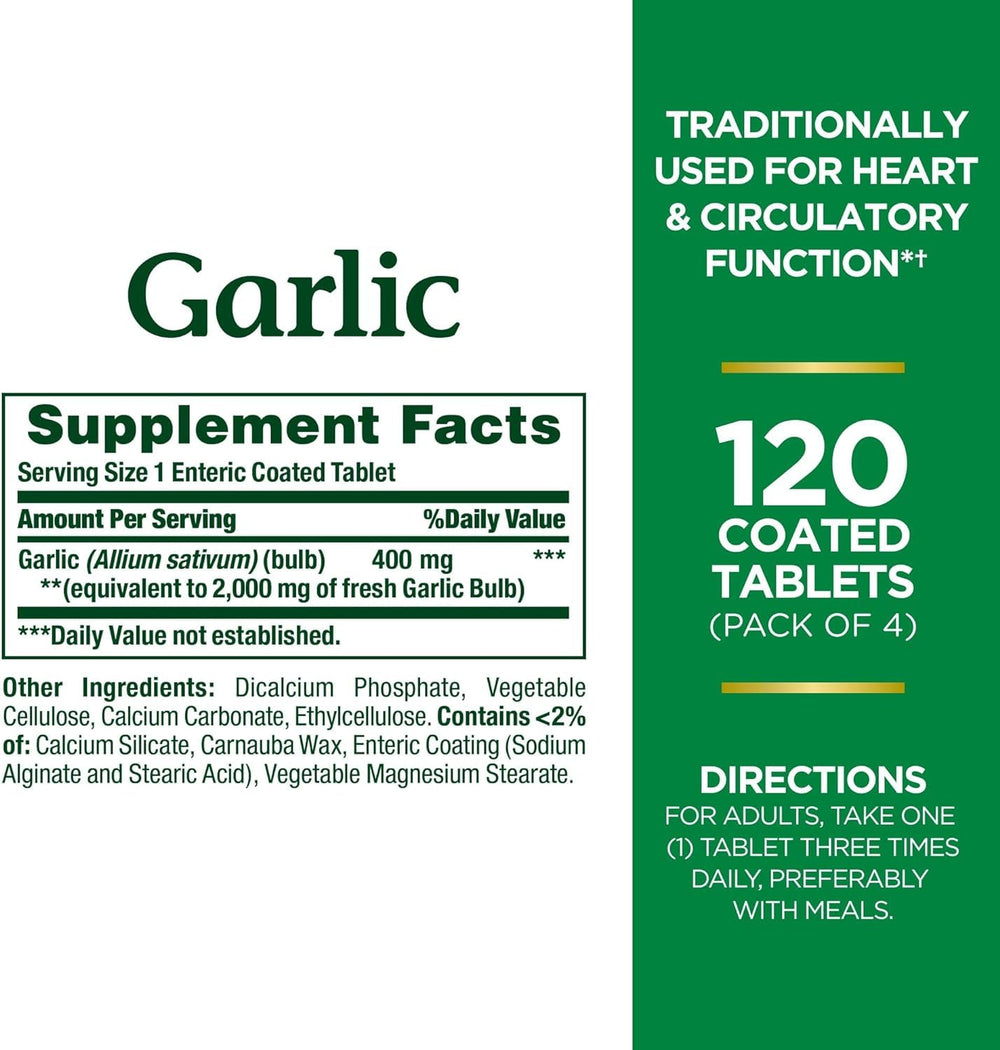 Odor-controlled coating to reduce garlic breath