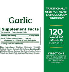 Odor-controlled coating to reduce garlic breath