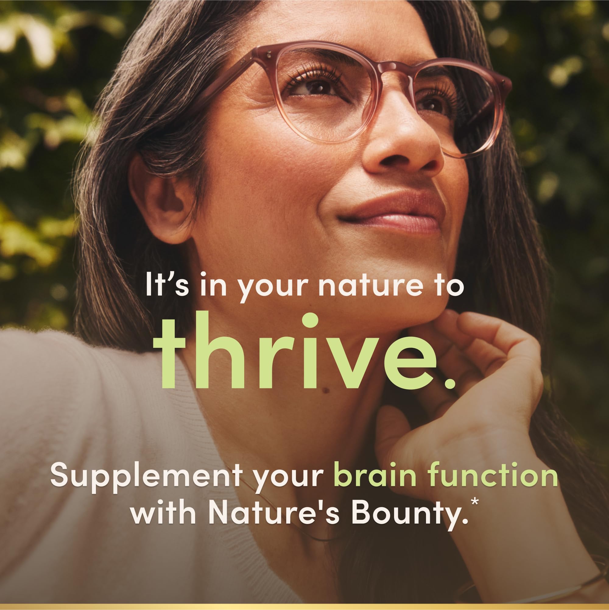 Supplement facts panel of Nature's Bounty Ginkgo Biloba