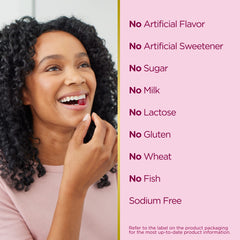 Nutrition facts panel for Gorgeous Sleep Gummies