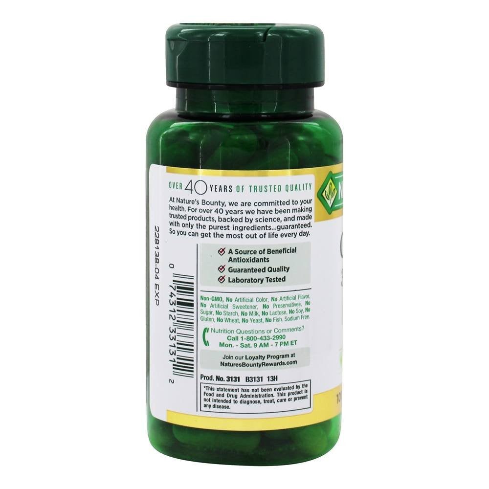 Box and bottle of Nature's Bounty Green Tea Extract Pack of 2