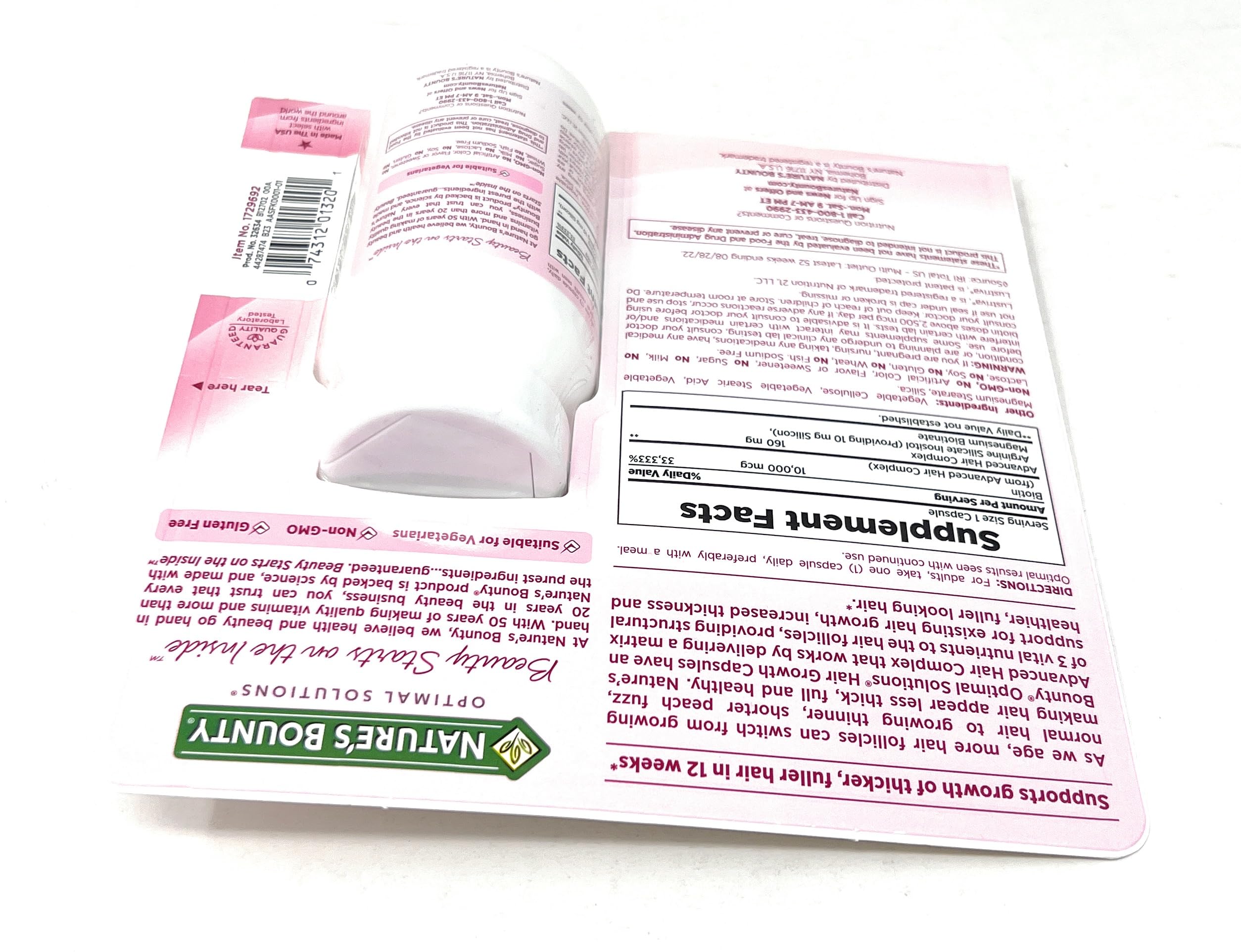 Vegan and non-GMO icons on packaging