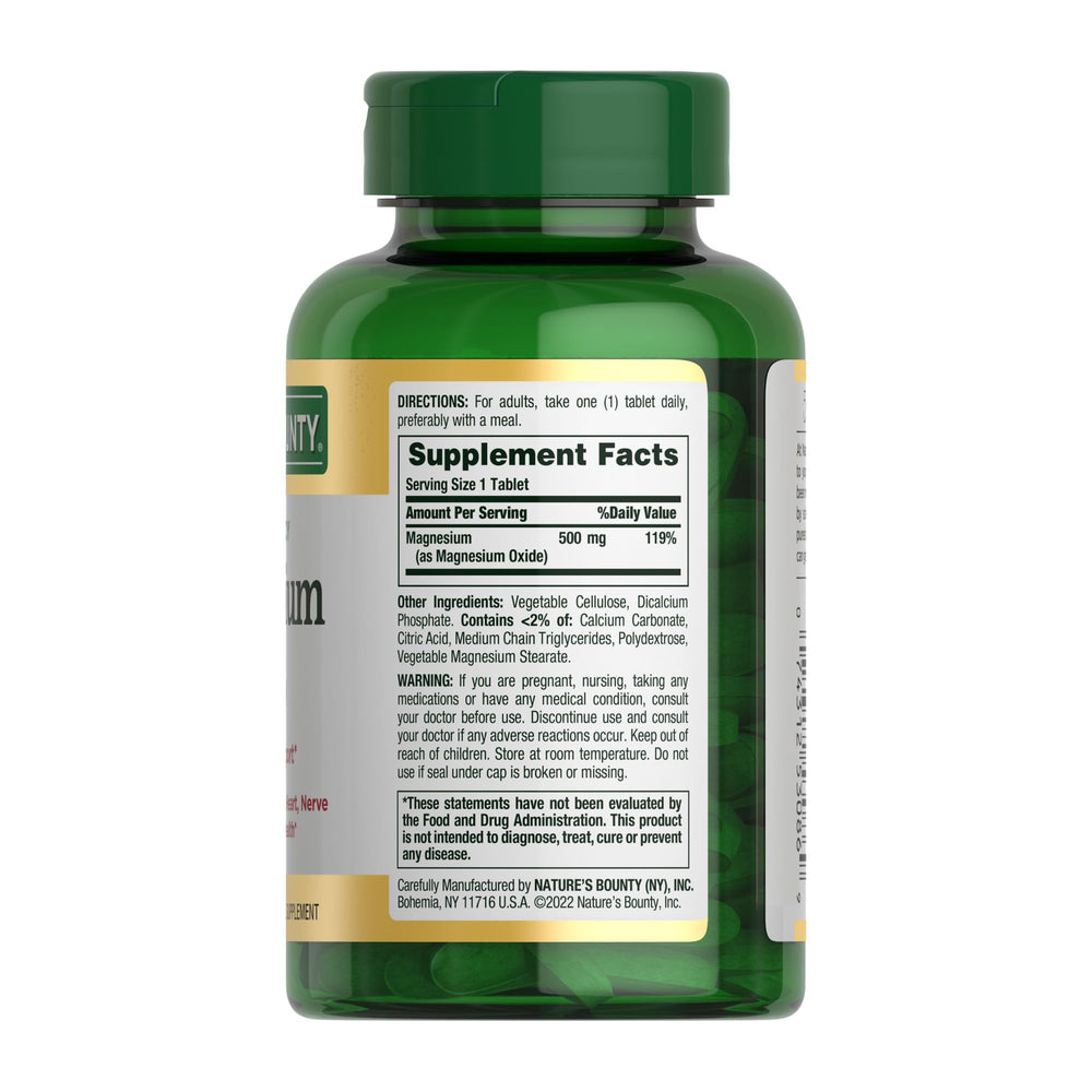 Vitamin and mineral supplement aisle product shot