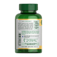 Packaged Nature's Bounty Magnesium 500 mg bottle on shelf