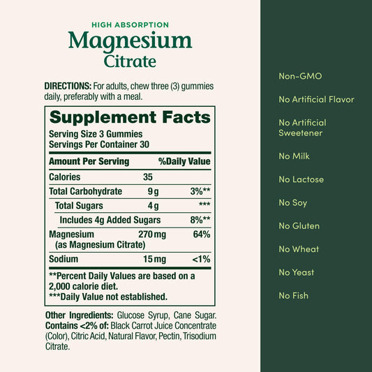 Close-up of raspberry flavored magnesium gummies
