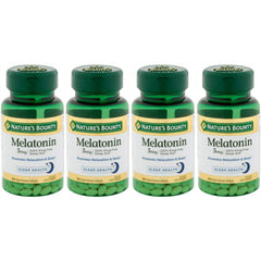 Nature's Bounty Melatonin 5 mg softgels bottle – 90 count per bottle, Pack of 4