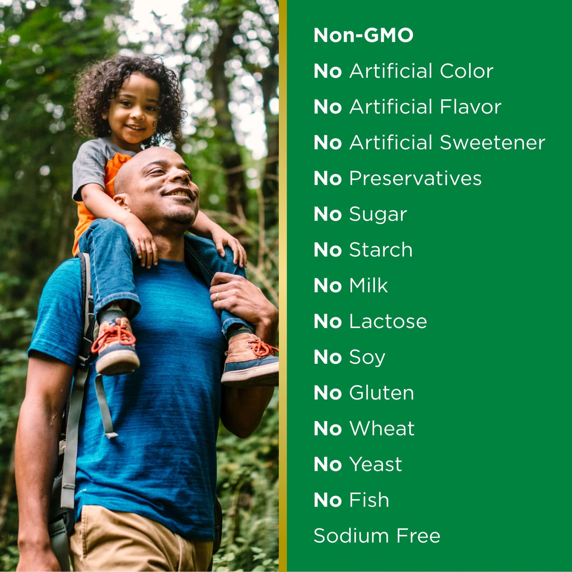 Nature's Bounty Niacin Flush Free label detail – clear dosage information.