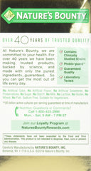 Probiotic 10 bottle highlighting 20 billion cultures