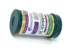 Side view of Nature's Bounty Probiotic 10 bottle with packaging