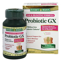 Nature's Bounty Probiotic GX bottle front
