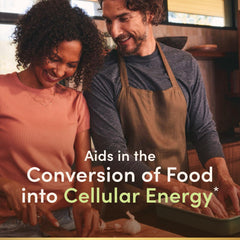 Supplement facts label for Nature's Bounty Super B-Complex