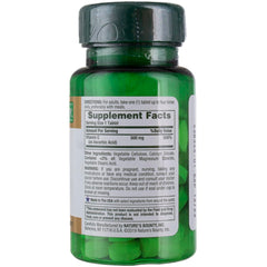 Nature's Bounty Vitamin C 500 mg 100 tablets label close-up
