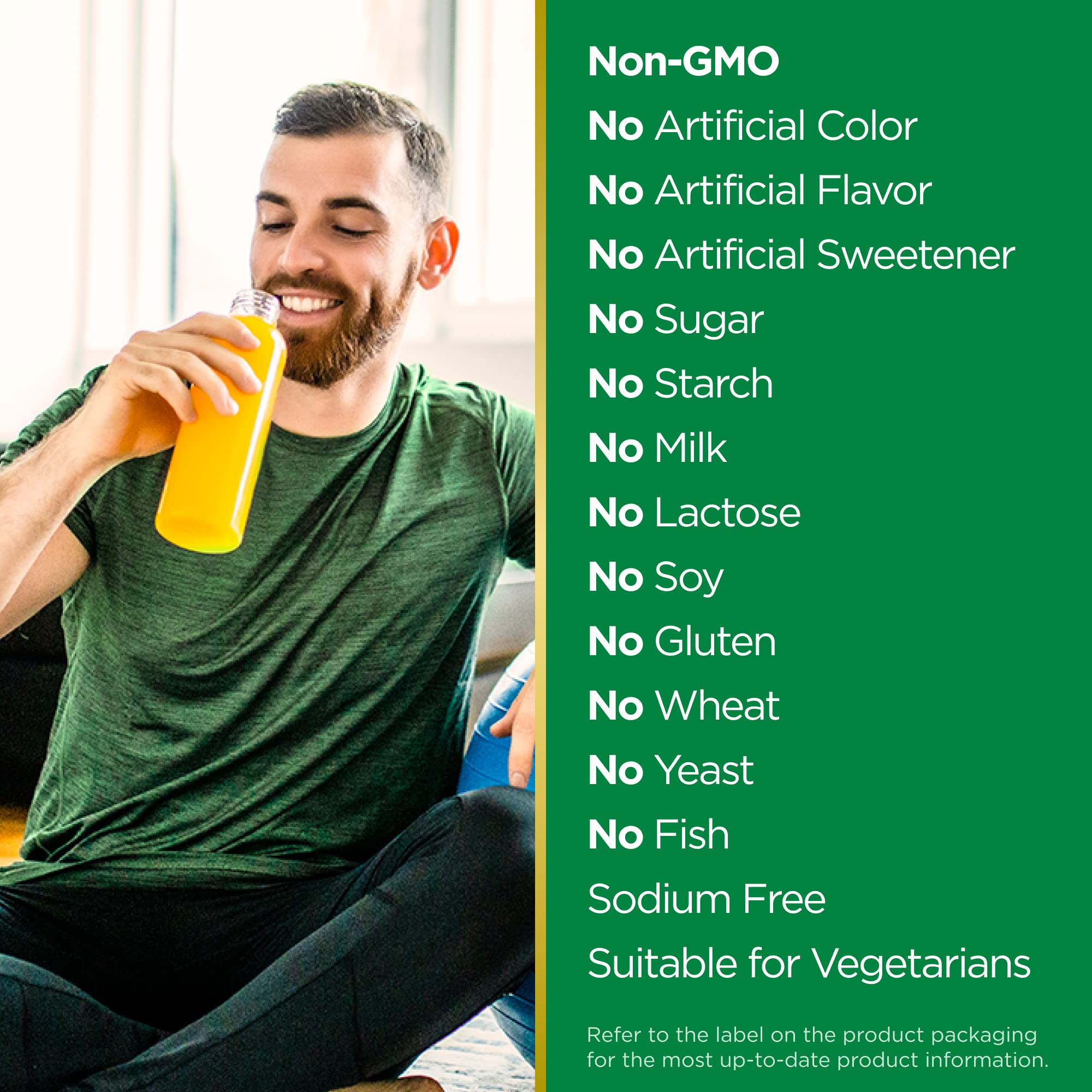 Serving suggestion: take one 500 mg Vitamin C tablet with a meal