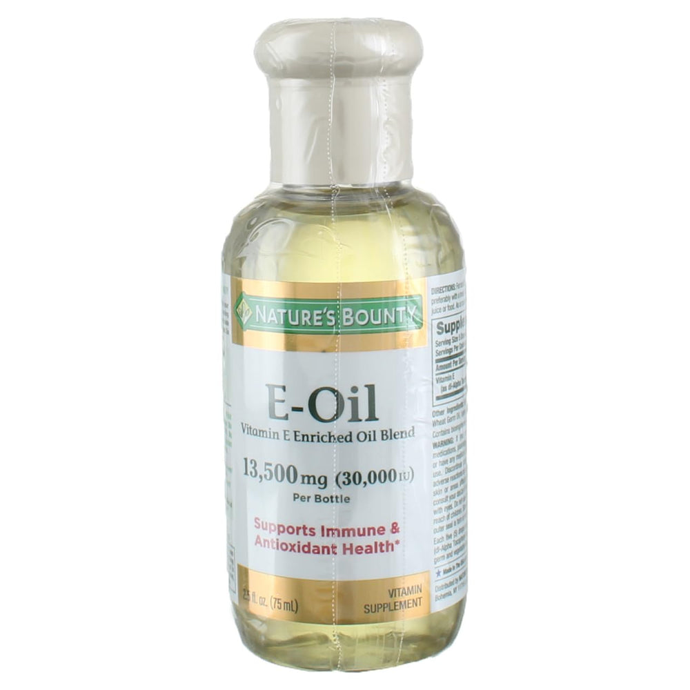 Nature's Bounty Vitamin E-Oil 30,000 IU bottle in a 3-pack (image 1)