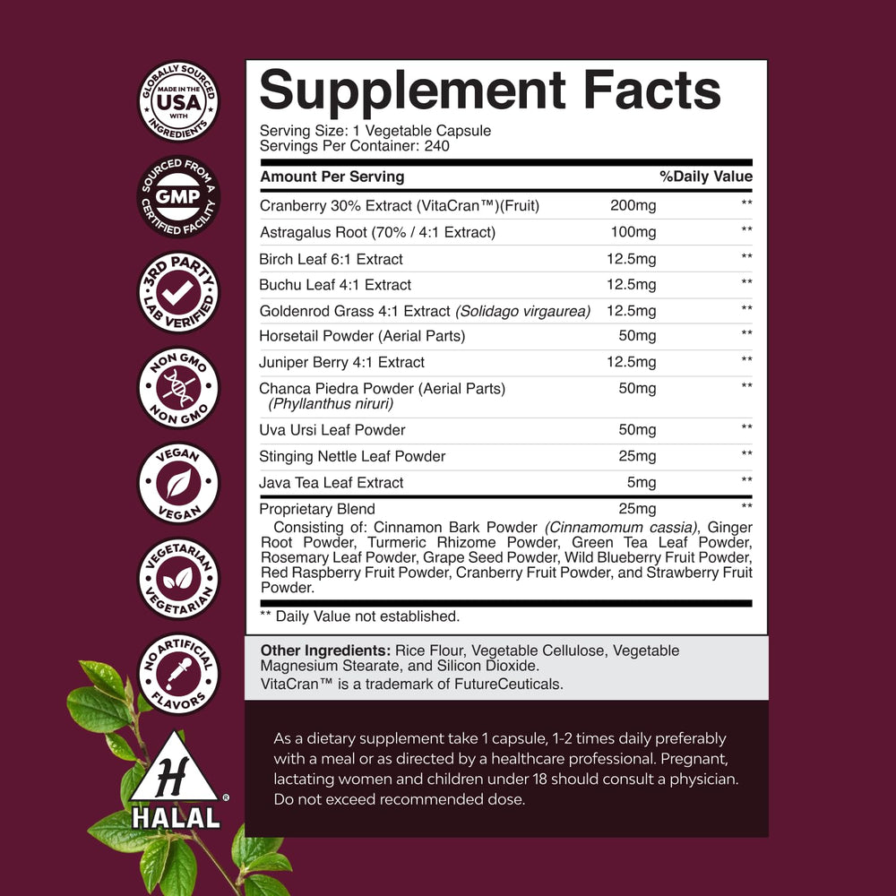 Nature's Craft Advanced Kidney Cleanse capsules close-up emphasizing kidney health capsules.