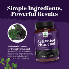 Close-up of activated charcoal capsules