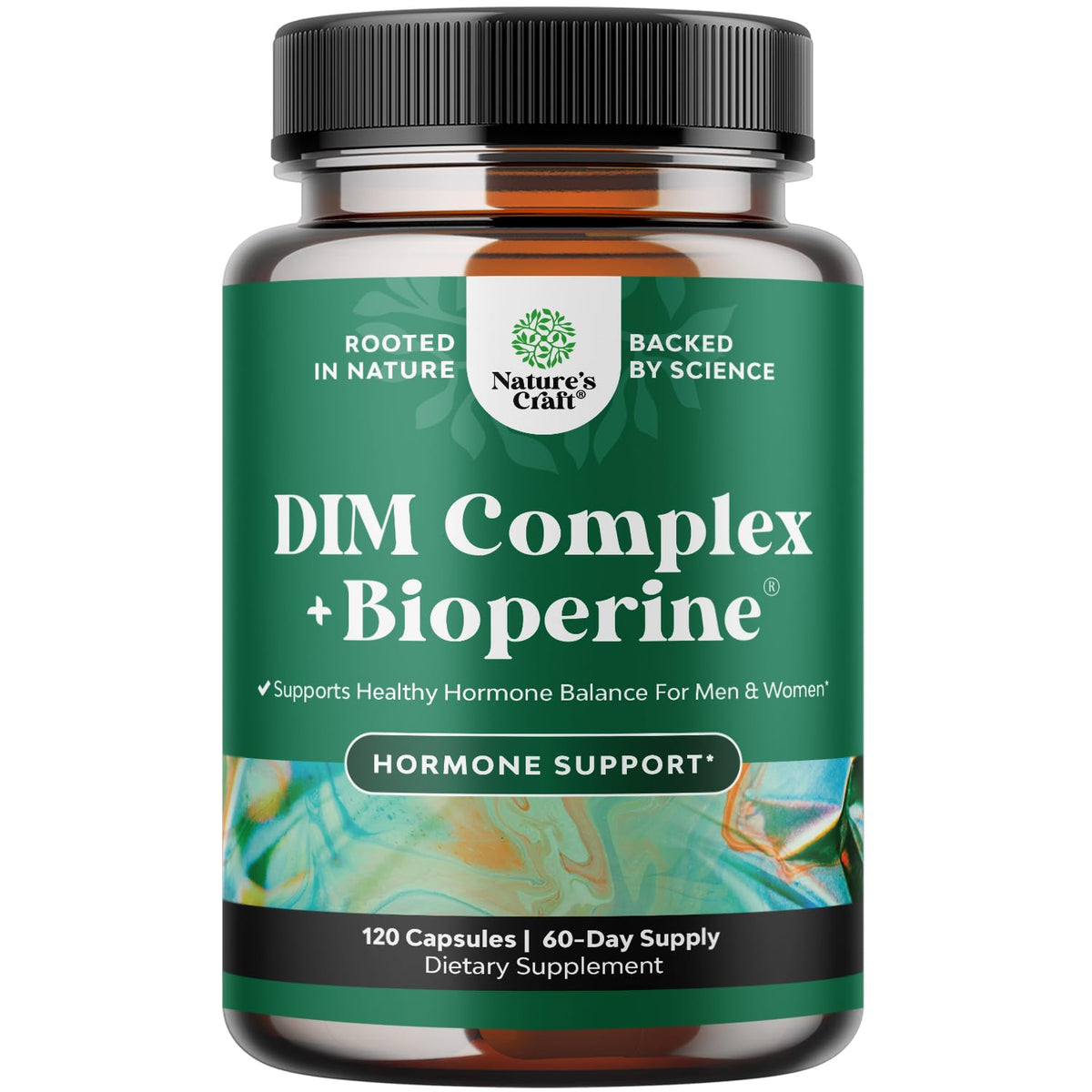 Natures Craft Extra Strength DIM bottle for hormone balance support.