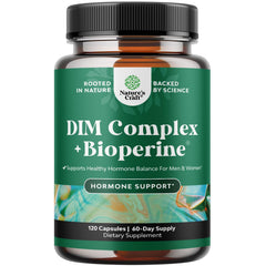 Natures Craft Extra Strength DIM bottle for hormone balance support.