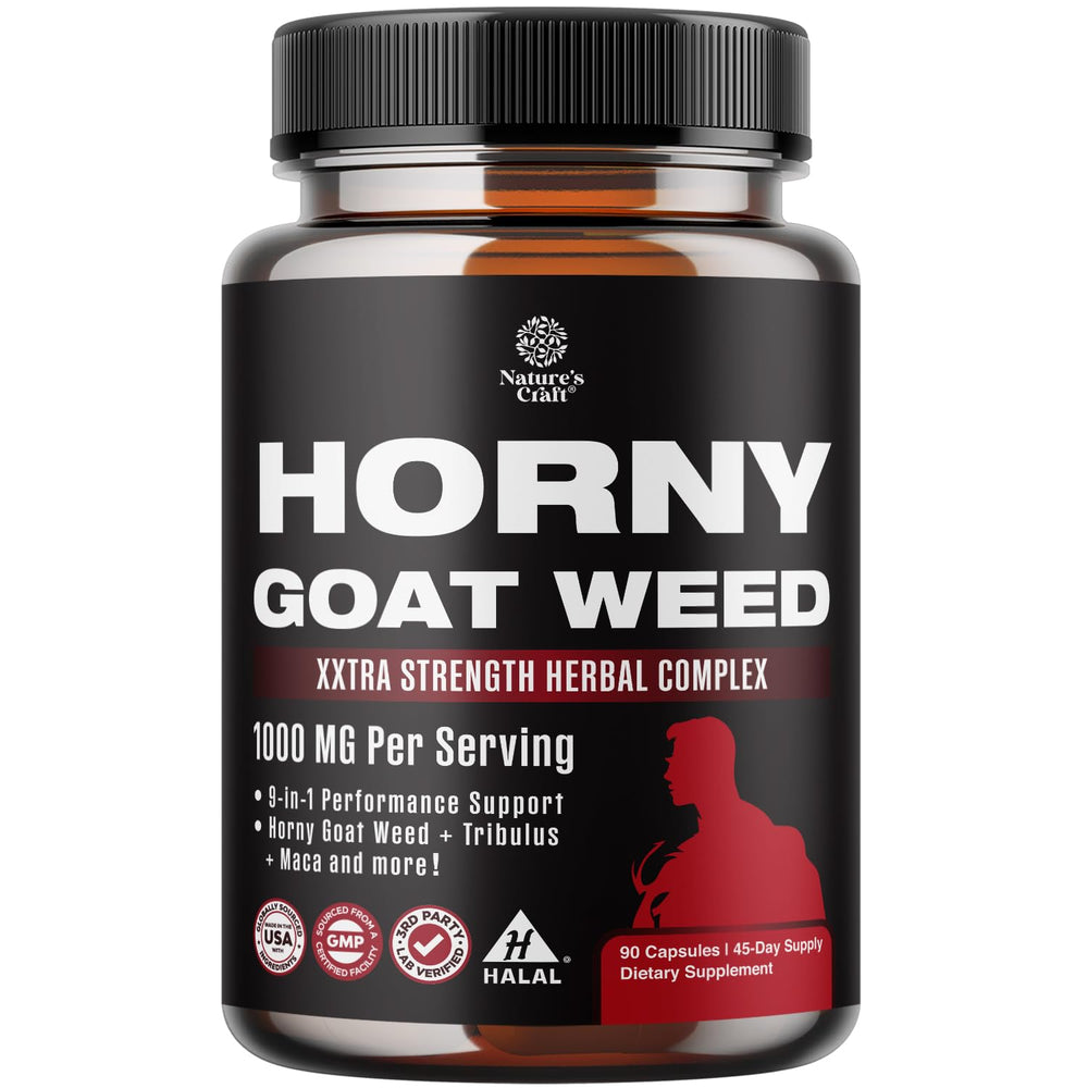 Natures Craft Horny Goat Weed for Men main product image - 90 capsules