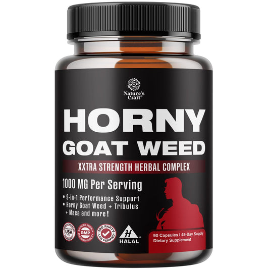 Natures Craft Horny Goat Weed for Men main product image - 90 capsules