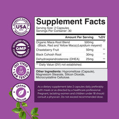 Nature's Craft perimenopause vitex berry tablets promote balanced mood.