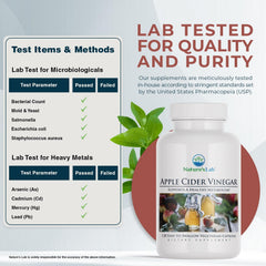 Chromium ingredient highlight on Nature's Lab ACV label