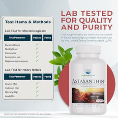 Non-synthetic astaxanthin from Haematococcus pluvialis