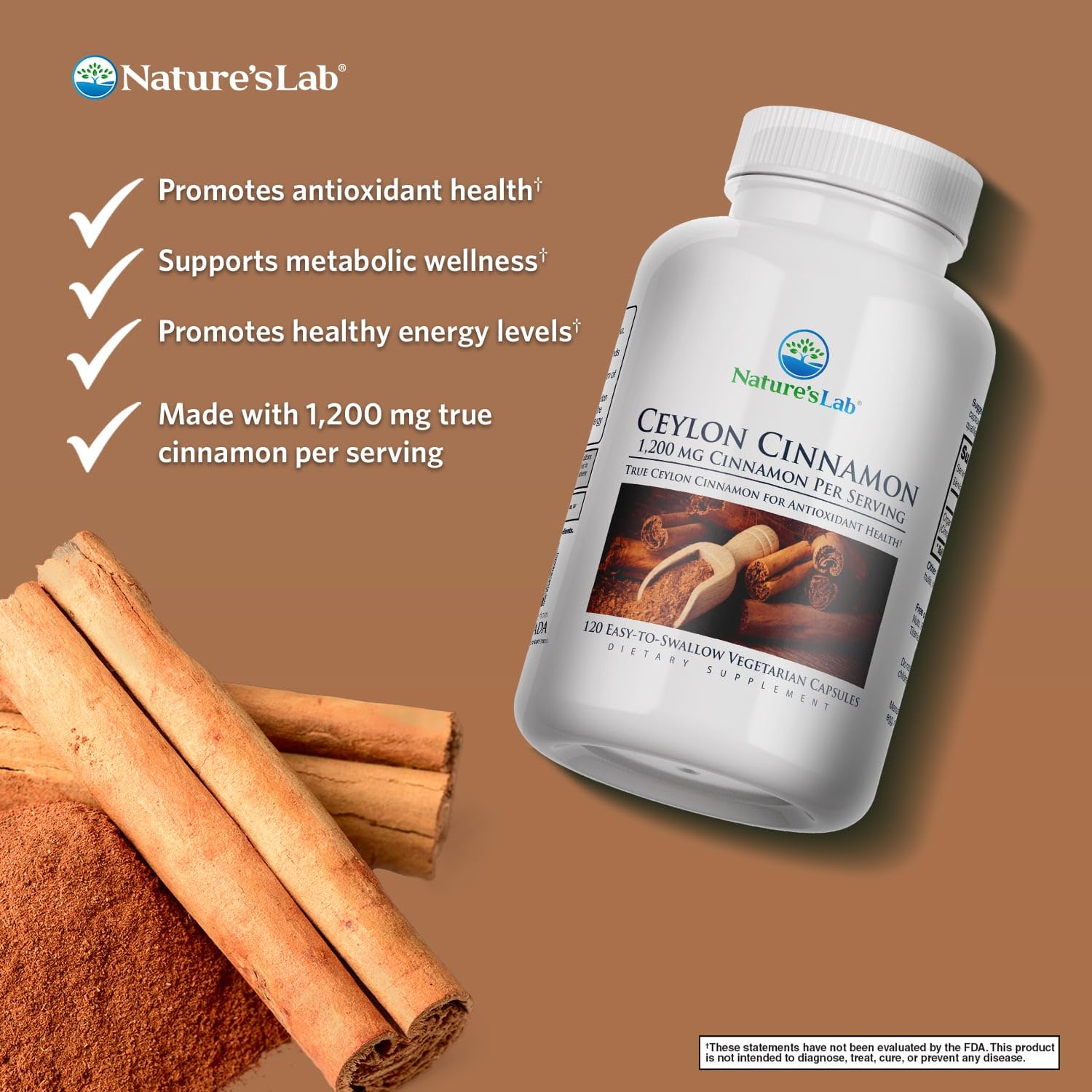 Nutrition label showing 1,200 mg per serving