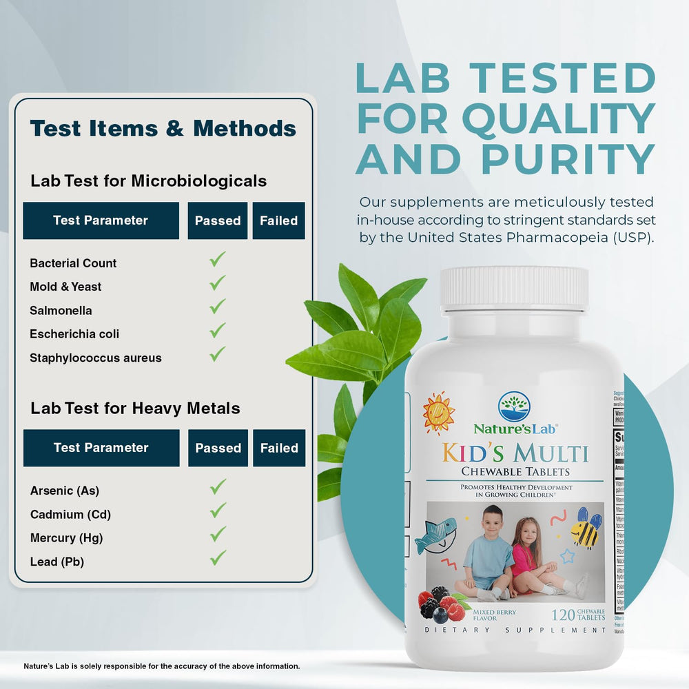 Delicious natural mixed berry flavor chewables with no artificial colors or flavors