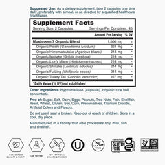 Fu Ling (Wolfiporia cocos) - Nature's Lab Mushroom 7 Organic Blend