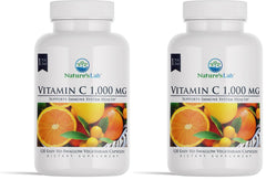Nature's Lab Vitamin C 1000mg bottle showing packaging