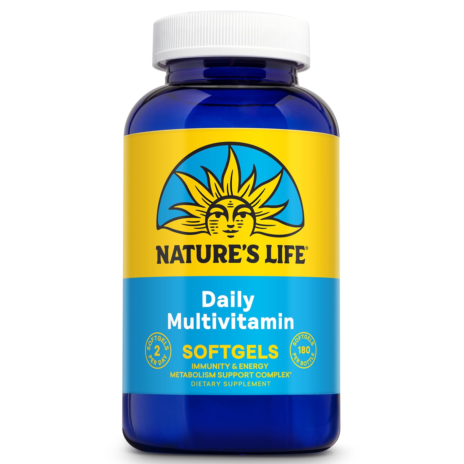 Nature's Life Daily Multivitamin bottle for men and women
