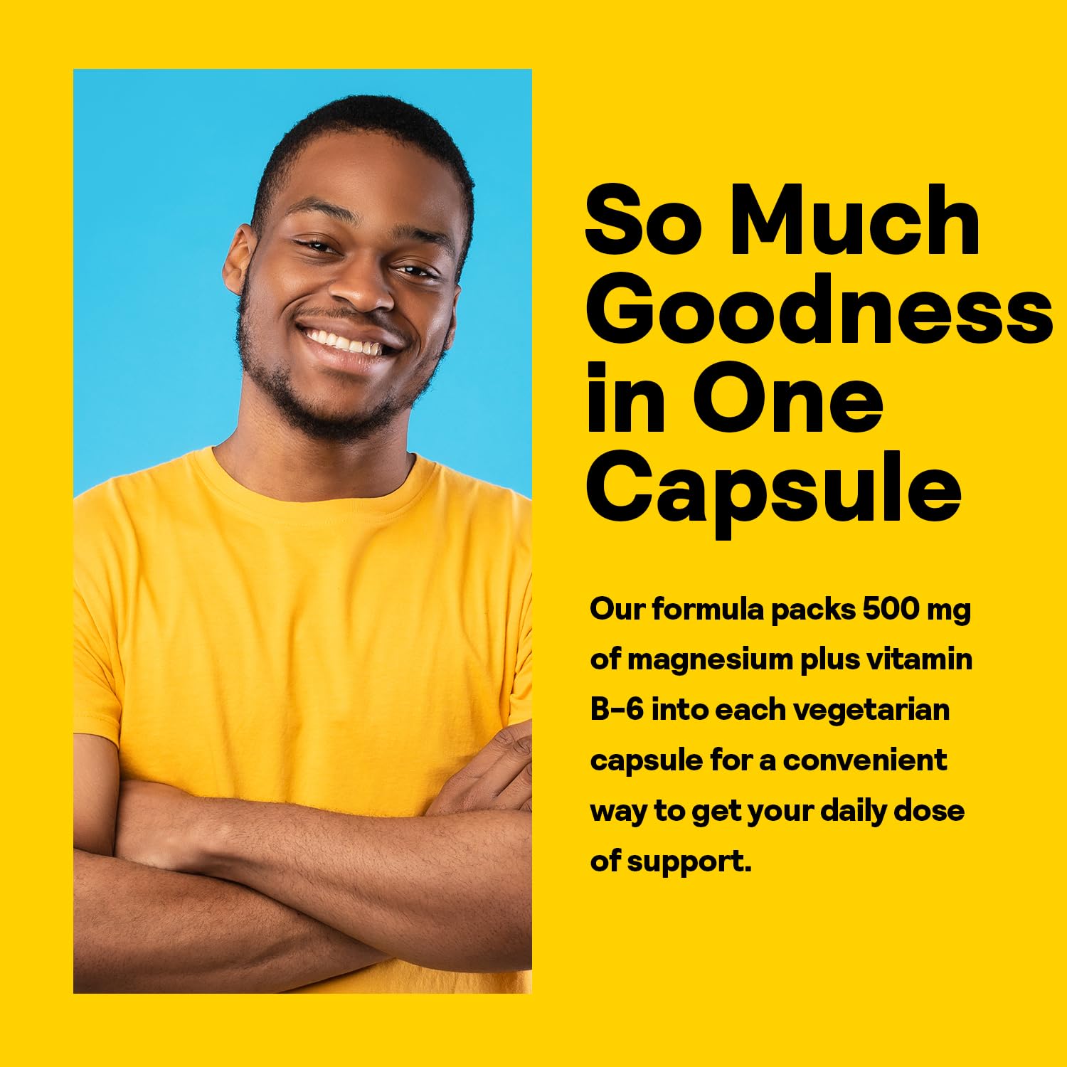 GMP-certified quality assurance label for Nature's Life magnesium