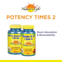 Digestive support and regularity illustration for Nature's Life Magnesium