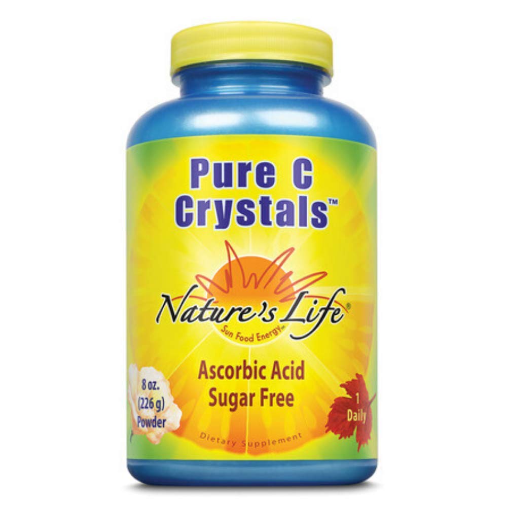 Nature's Life Pure C Crystals 8 oz bottle