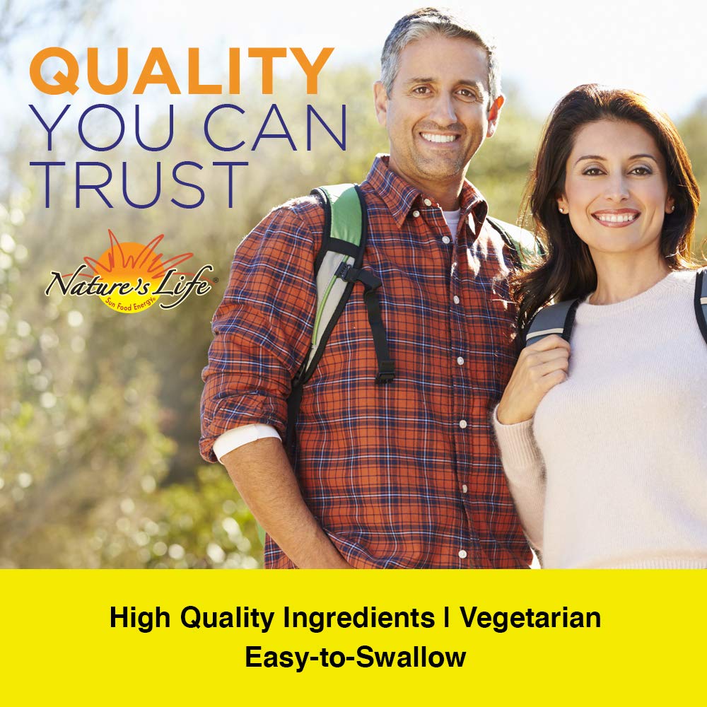 Capsules of Nature's Life Vitamin K 1000mcg