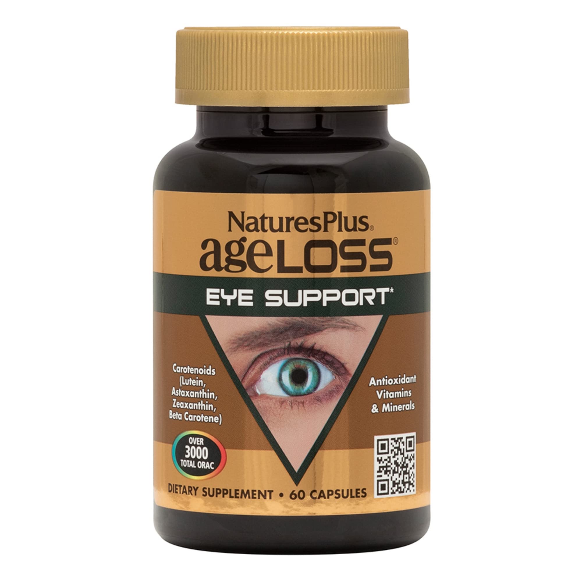 Natures Plus AgeLoss Eye Support bottle with label