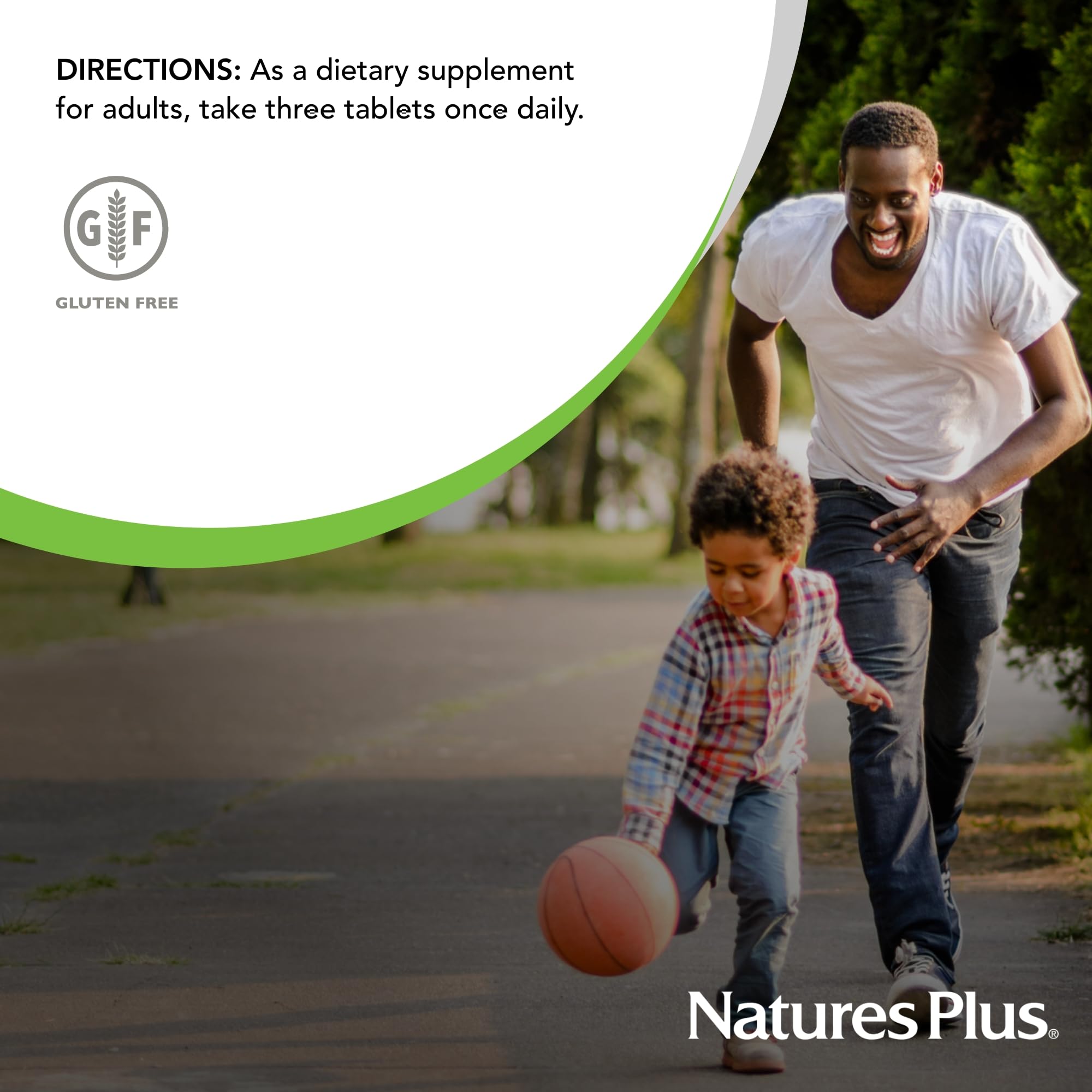 Natures Plus AgeLoss Hair Support packaging with label details