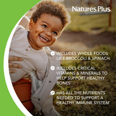 New packaging design of Natures Plus Animal Parade bottle