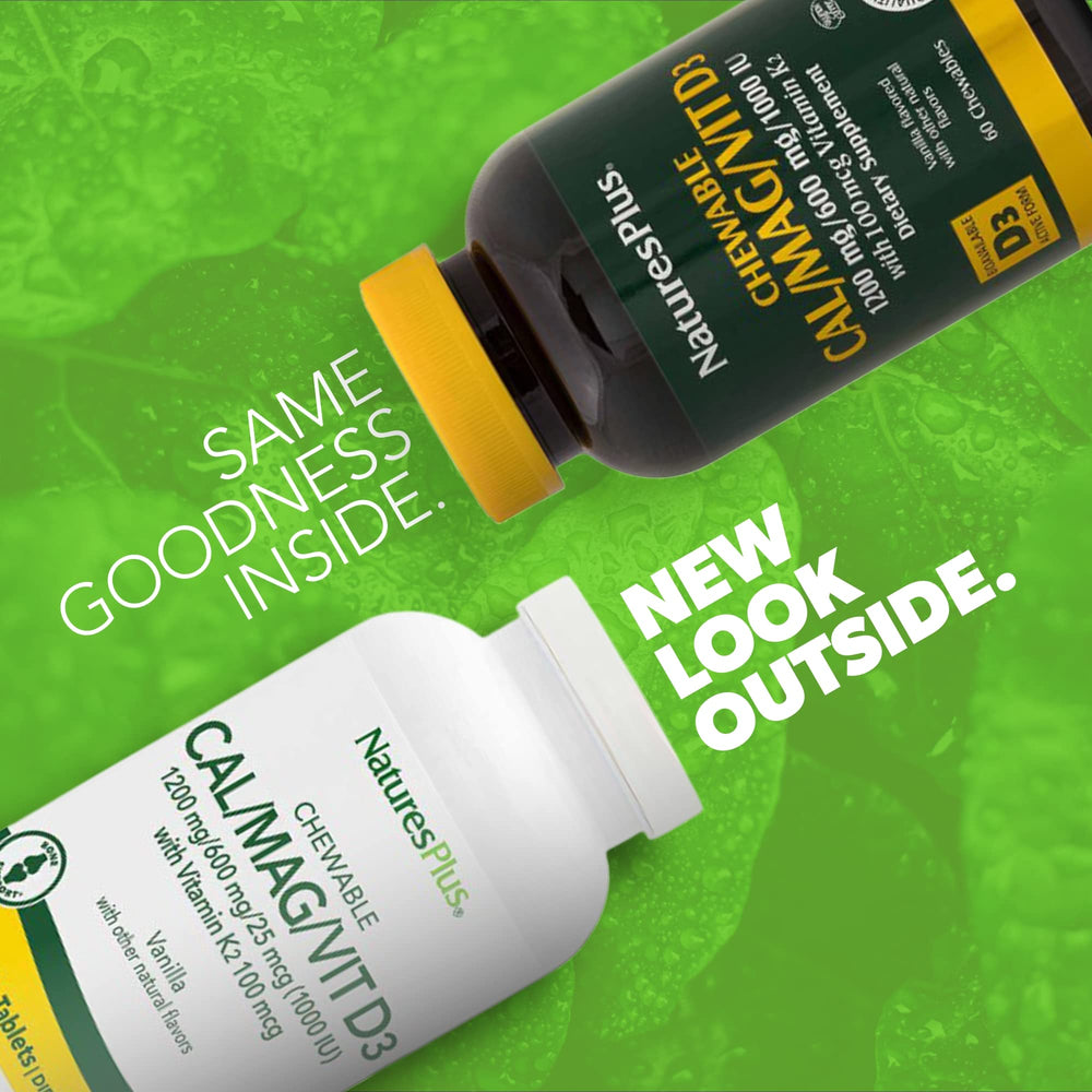 Close-up of vanilla-flavored chewable tablet