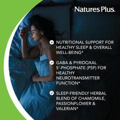 Sleep Assure herbal blend with chamomile, passionfruit, valerian, P5P and GABA