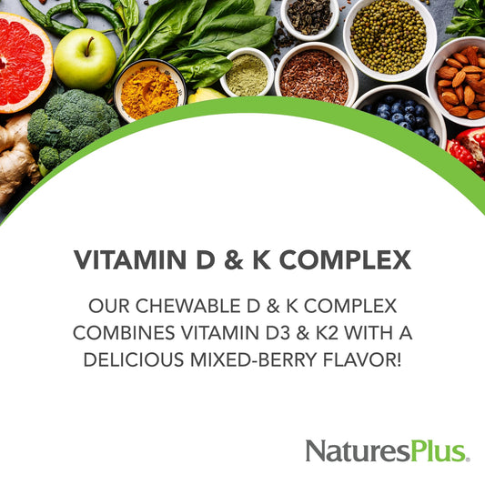 Close-up of mixed berry flavored D & K Complex chewables