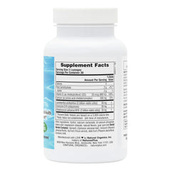 Vitamin D3 and calcium information on the label